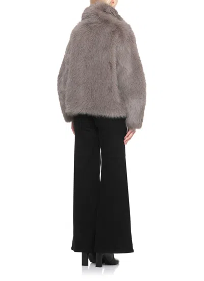 Betta Corradi Long-sleeves Coat In Gray