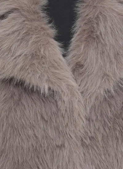 Betta Corradi Long-sleeves Coat In Gray