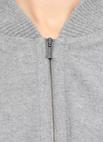 Peserico Wool Poncho In Gray