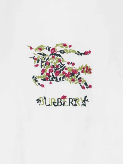 Burberry Edk T-shirt In White
