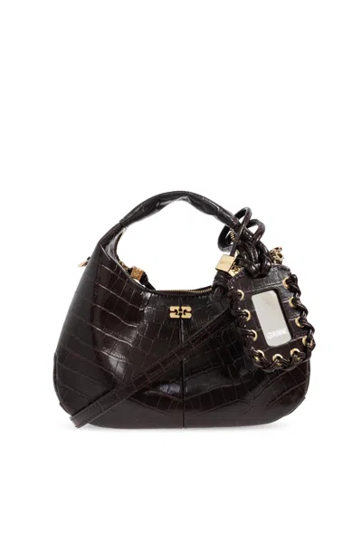 Ganni Handbag `mini` In Black