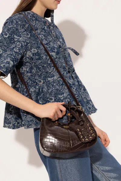 Ganni Handbag `mini` In Black