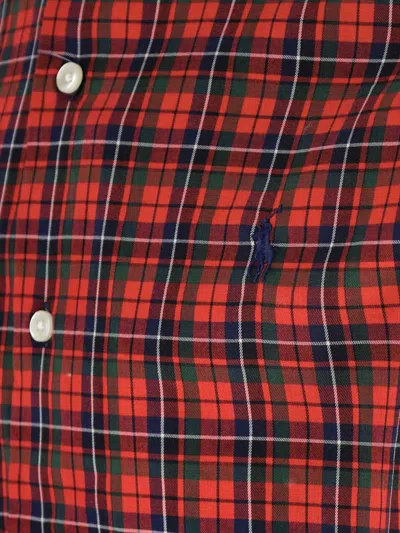 Ralph Lauren Cotton Shirt In Red