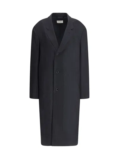 Lemaire Women Single-breasted Tailored Coat In Gray