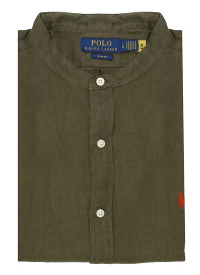 Ralph Lauren Pony Shirt In Green