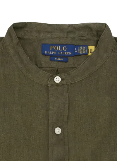 Ralph Lauren Pony Shirt In Green
