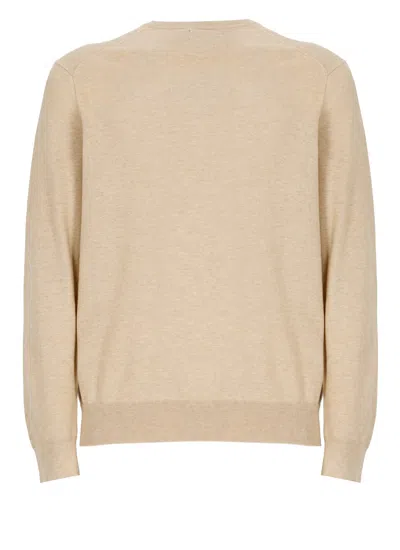 Ralph Lauren Pony Sweater In Brown