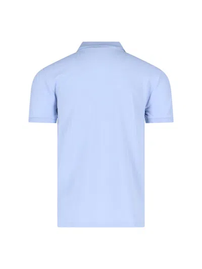 Ralph Lauren Logo Polo Shirt In Blue