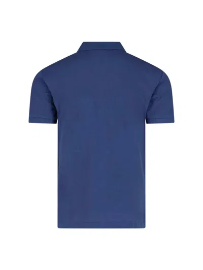 Ralph Lauren Logo Polo Shirt In Blue