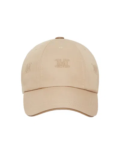 Max Mara Colonial Cantico Baseball Hat In Brown