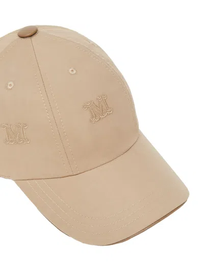 Max Mara Colonial Cantico Baseball Hat In Brown