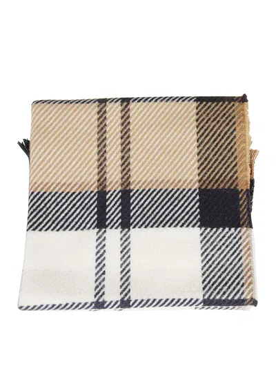 Barbour Pendle Hat And Blair Scarf Set In Brown