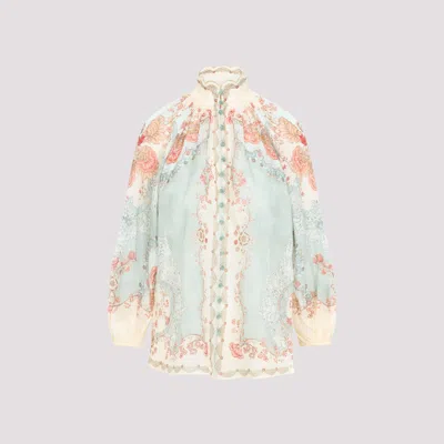 Zimmermann Daylight Blouse In Multi