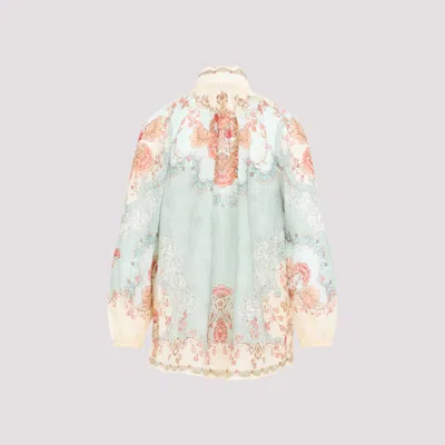 Zimmermann Daylight Blouse In Multi