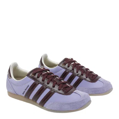 Adidas Originals By Wales Bonner Lilac And Brown Wb Japan Sneakers In Purple