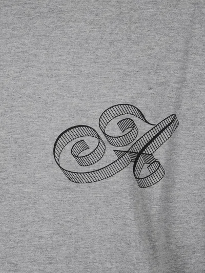 Awake Ny Short-sleeve Crew-neck T-shirt In Gray