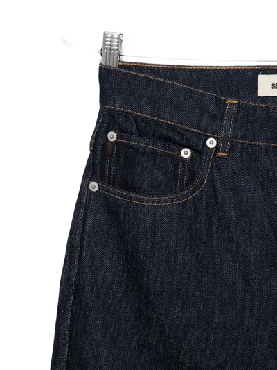 Semicouture Button Fly Five Pockets In Gray