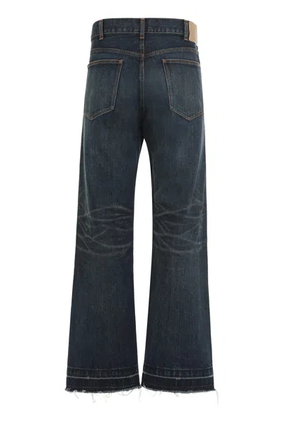 Celine Straight Jeans Wesley In Blue