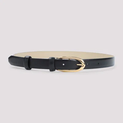 Givenchy Adjustable Belt Gold-tone Buckle In Black