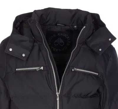 Moose Knuckles Outerwear In Blue