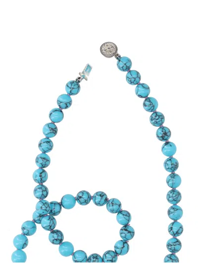Needles Turquoise Necklace In Blue