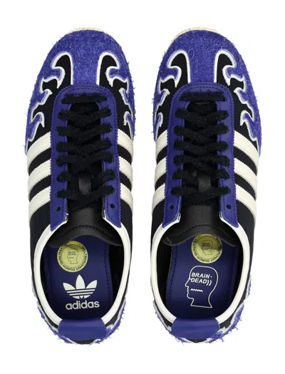 Adidas Originals Adidas Japan Lo Brain Dead Leather Sneakers In Black