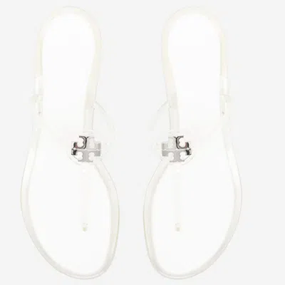 Tory Burch Mini Miller Jelly Sandals In Gray