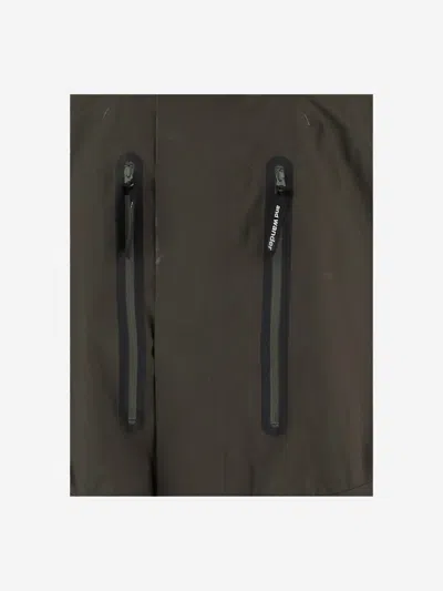 And Wander Technical Jacket With Hood And Multiple Pockets In Green