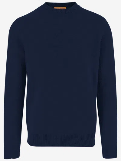 Guest In Residence Allday Crew Cashmere Sweater In Blue