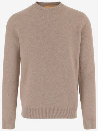 Guest In Residence Allday Crew Cashmere Sweater In Brown