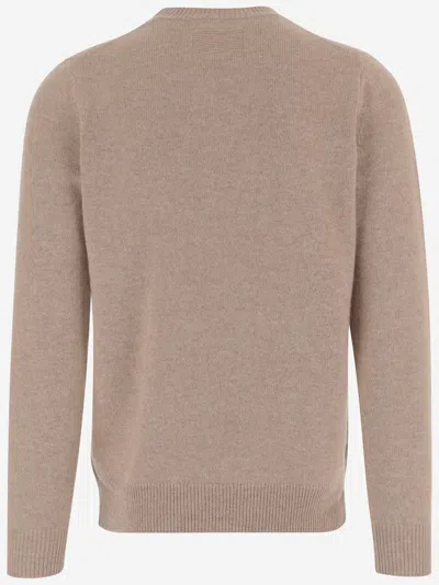 Guest In Residence Allday Crew Cashmere Sweater In Brown