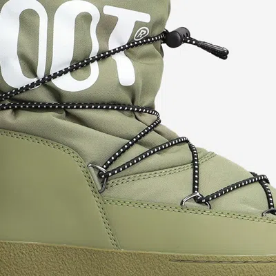 Moon Boot M Track Nylon Boots In Green
