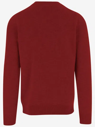 Guest In Residence Allday Crew Cashmere Sweater In Red