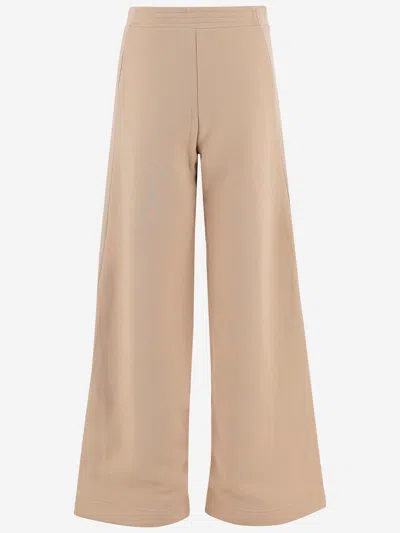 Max Mara Ifrem Cotton Jersey Pants In Multi