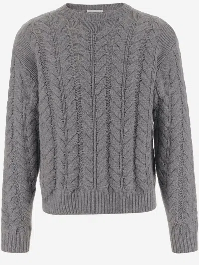 Oliver Lattughi Cashmere Sweater In Gray