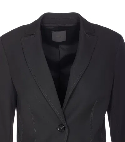 Pinko Tailored Jacket Notched Lapel In Gray