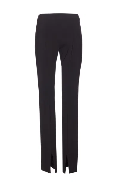 Pinko Tailored Trousers Featuring Zip Pockets In Black