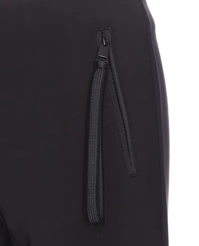 Pinko Tailored Trousers Featuring Zip Pockets In Black