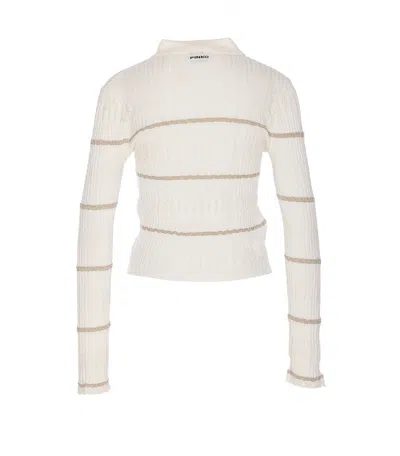 Pinko Jannu Long Sleeves Polo In Multi