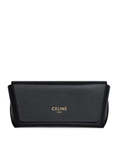 Celine Triomphe 01 Sunglasses In Blonde Havana Acetate In Brown