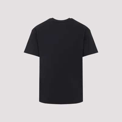 Givenchy Men Black Crewneck T-shirt With Maxi Logo Lettering On The Front In Cotton Man
