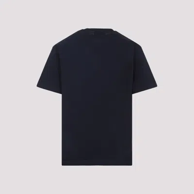 Gucci Men Printed Cotton Jersey T-shirt In Blue