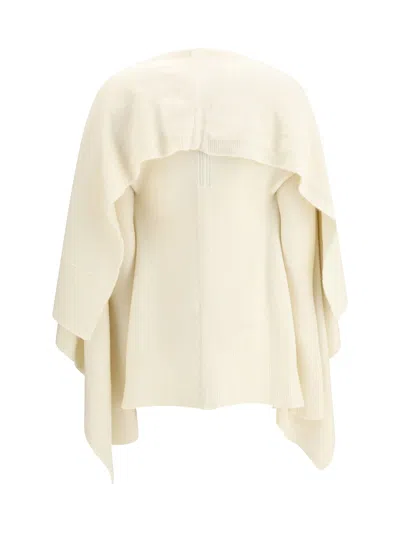 Rick Owens Wool Cardigan In Neutral