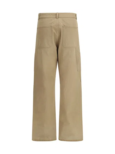 Maison Margiela Straight-leg Cotton Denim Jeans In Brown