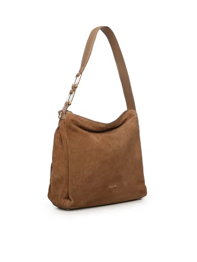 Biasia Detachable-strap Shoulder Bag In Brown