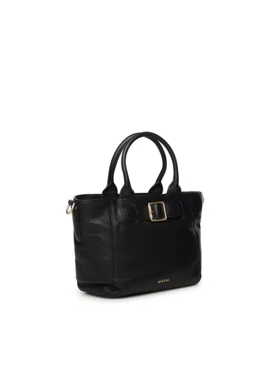 Biasia Leather Handbag In Black