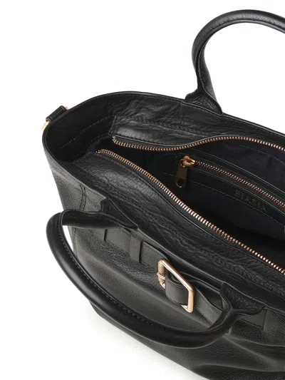 Biasia Leather Handbag In Black