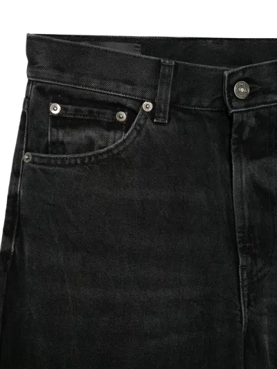 Dondup Pocket Belt-loop Jeans In Black
