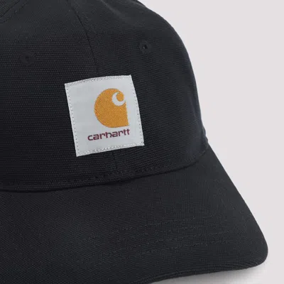 Carhartt Work In Progress Icon Adjustable Baseball Cap In Black