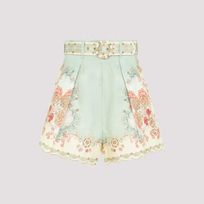 Zimmermann Daylight Tuck Short In Multi
